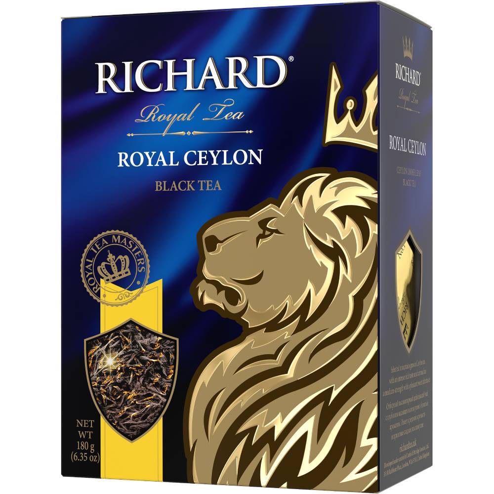 RICHARD Royal Ceylon - Crni cejlonski čaj krupnog lista, 180g rinfuz