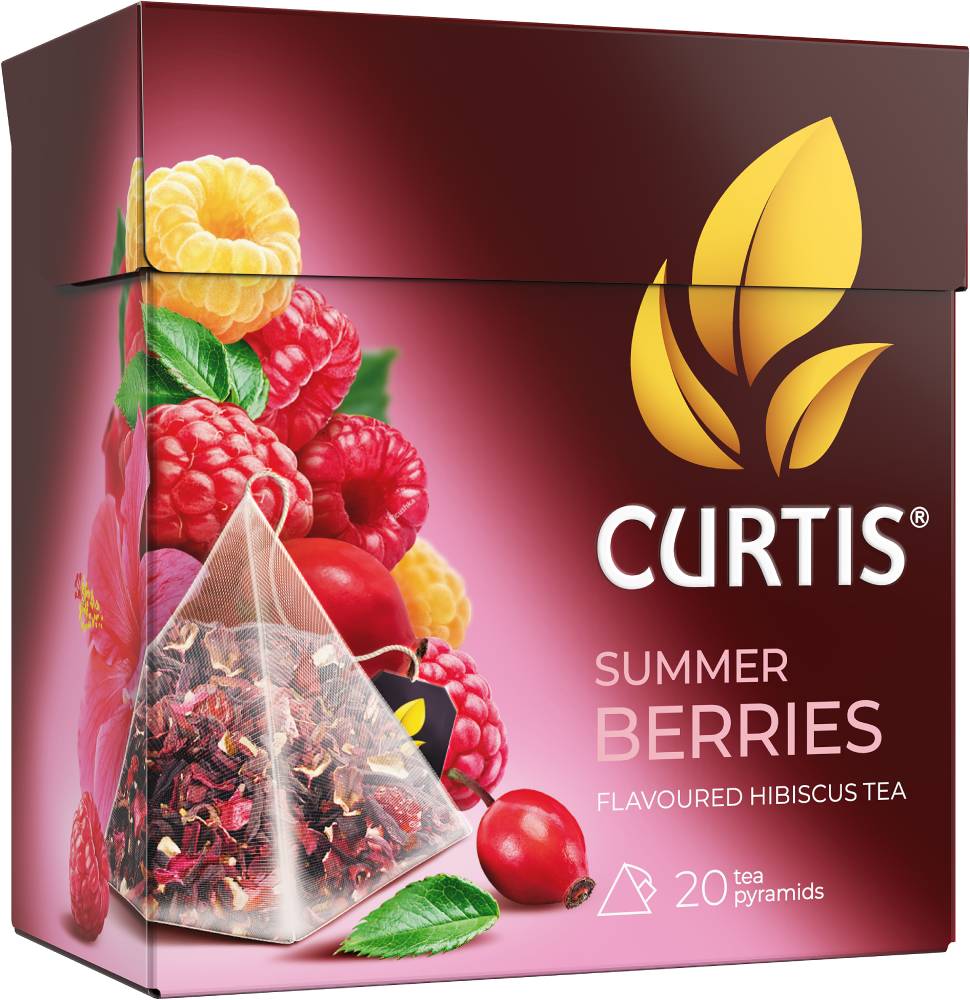 CURTIS Summer Berries - Biljni čaj sa komadićima voća 20х1,7 g