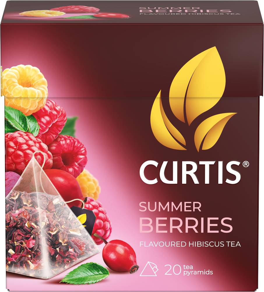 CURTIS Summer Berries - Biljni čaj sa komadićima voća 20х1,7 g