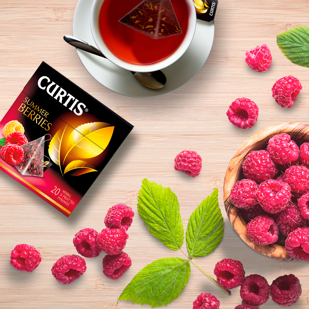 CURTIS Summer Berries - Biljni čaj sa komadićima voća 20х1,7 g