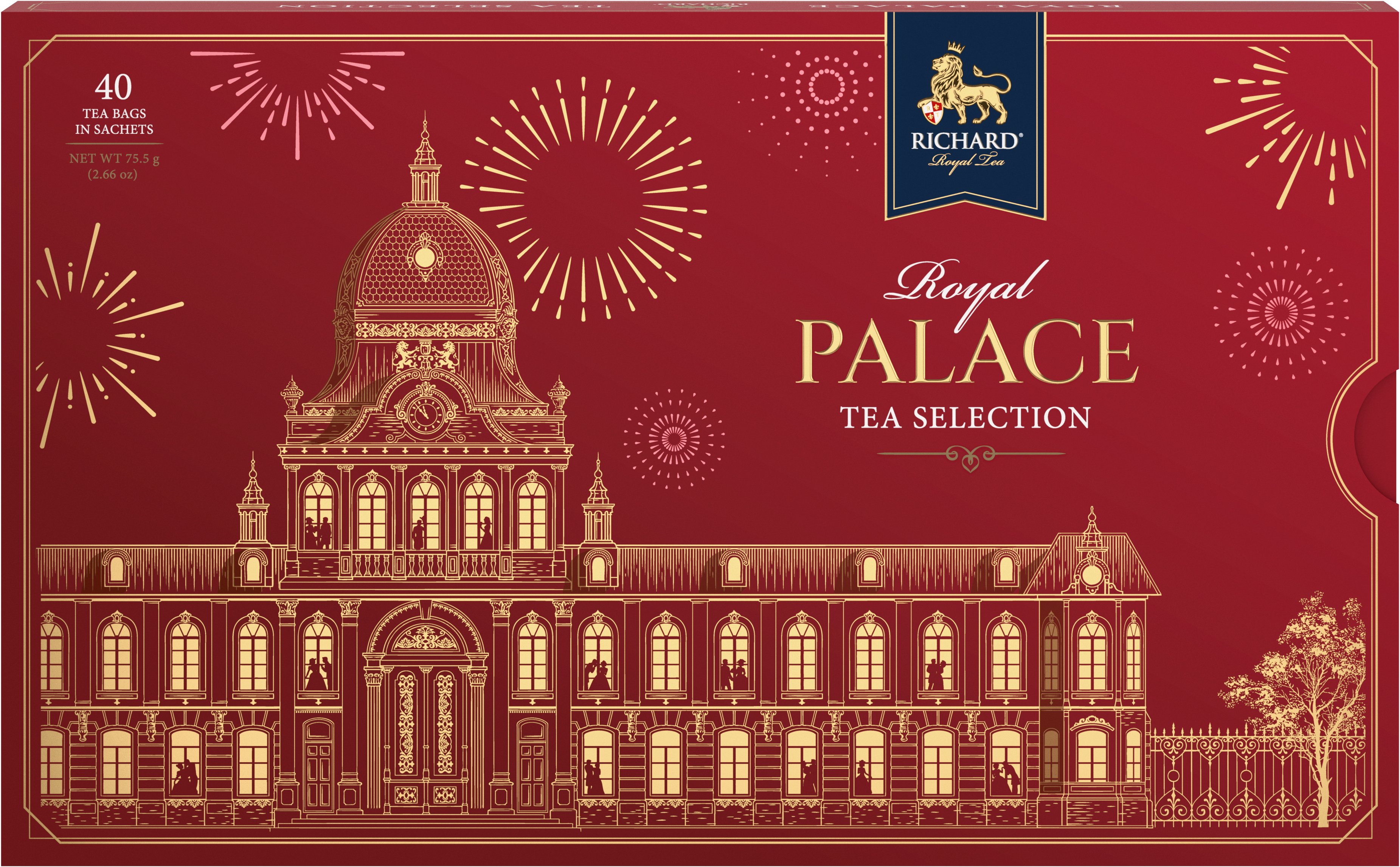 Richard Royal Palace Tea Selection - Kombinacija čajeva, 75.5g