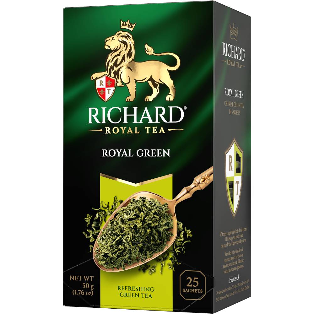 RICHARD Royal Green - Kineski zeleni čaj, 25 kesica