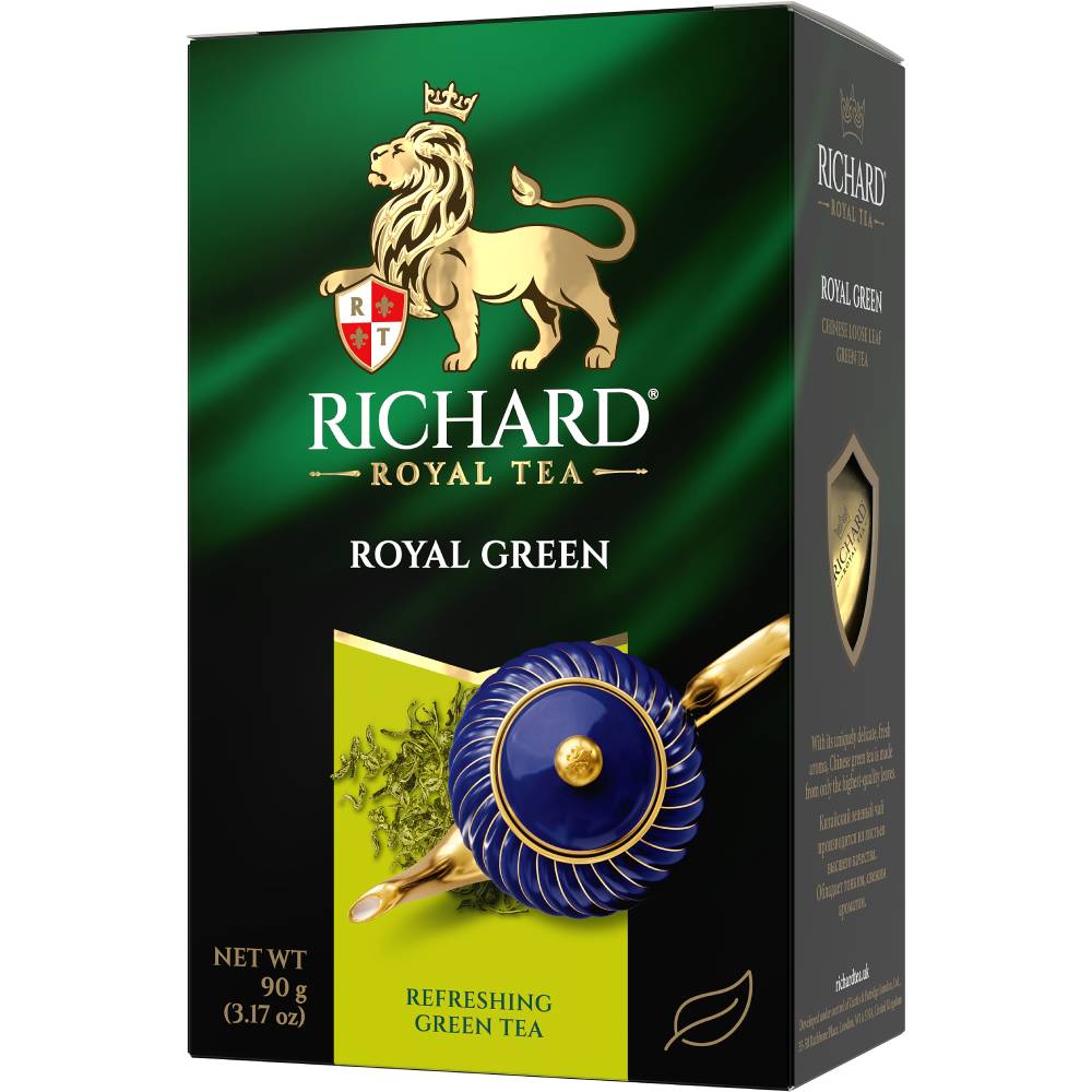 RICHARD Royal Green - Kineski zeleni čaj krupnog lista, 90g rinfuz