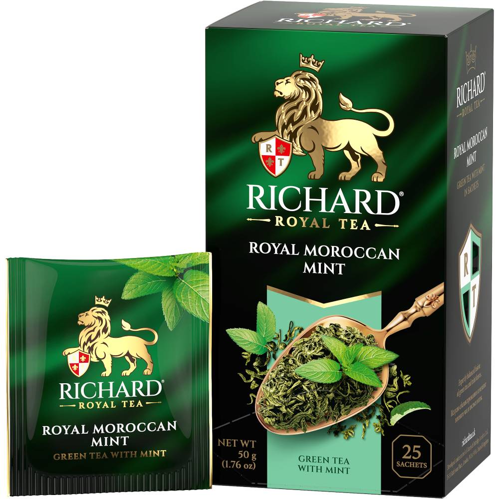 RICHARD Royal Moroccan Mint - Zeleni čaj sa mentom, 25 kesica