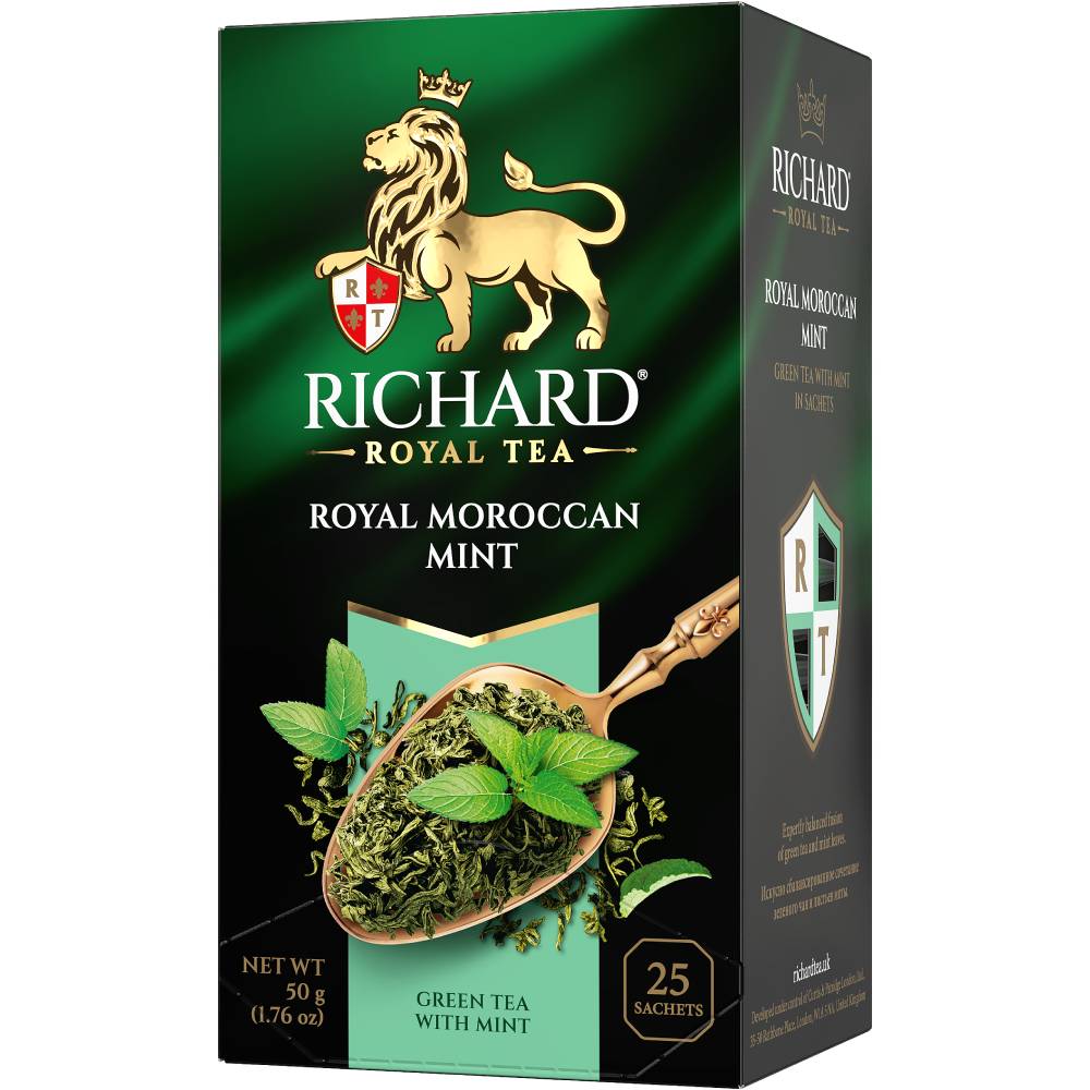 RICHARD Royal Moroccan Mint - Zeleni čaj sa mentom, 25 kesica