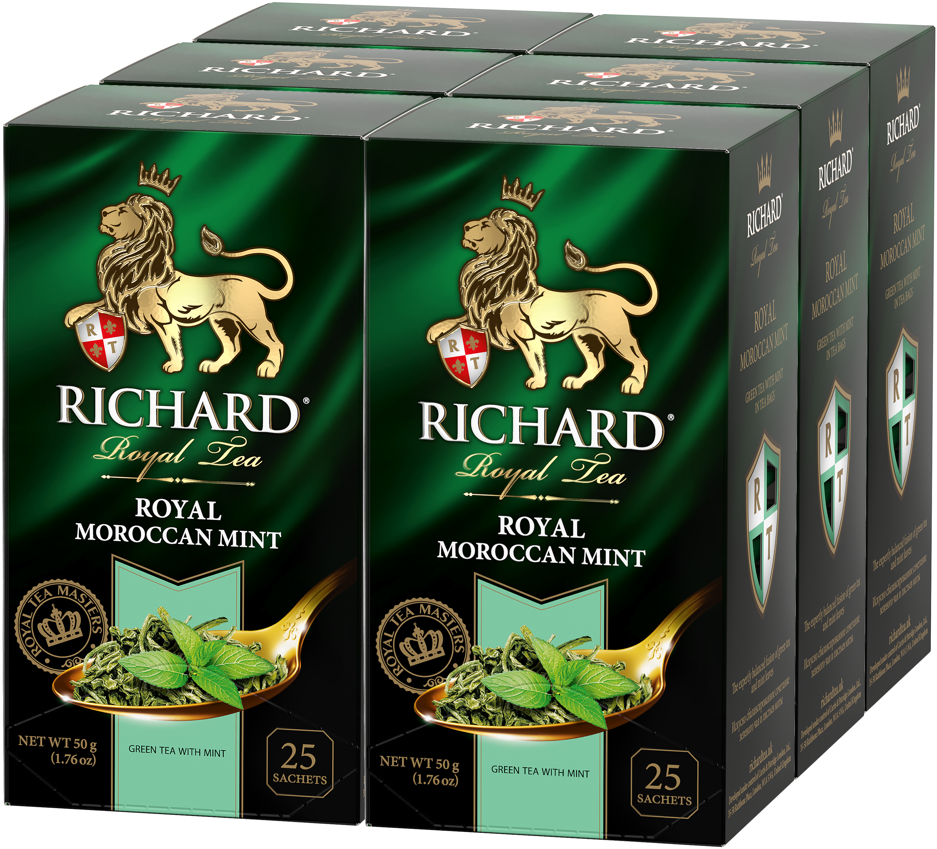 RICHARD Royal Moroccan Mint - Zeleni čaj sa mentom, 25 kesica