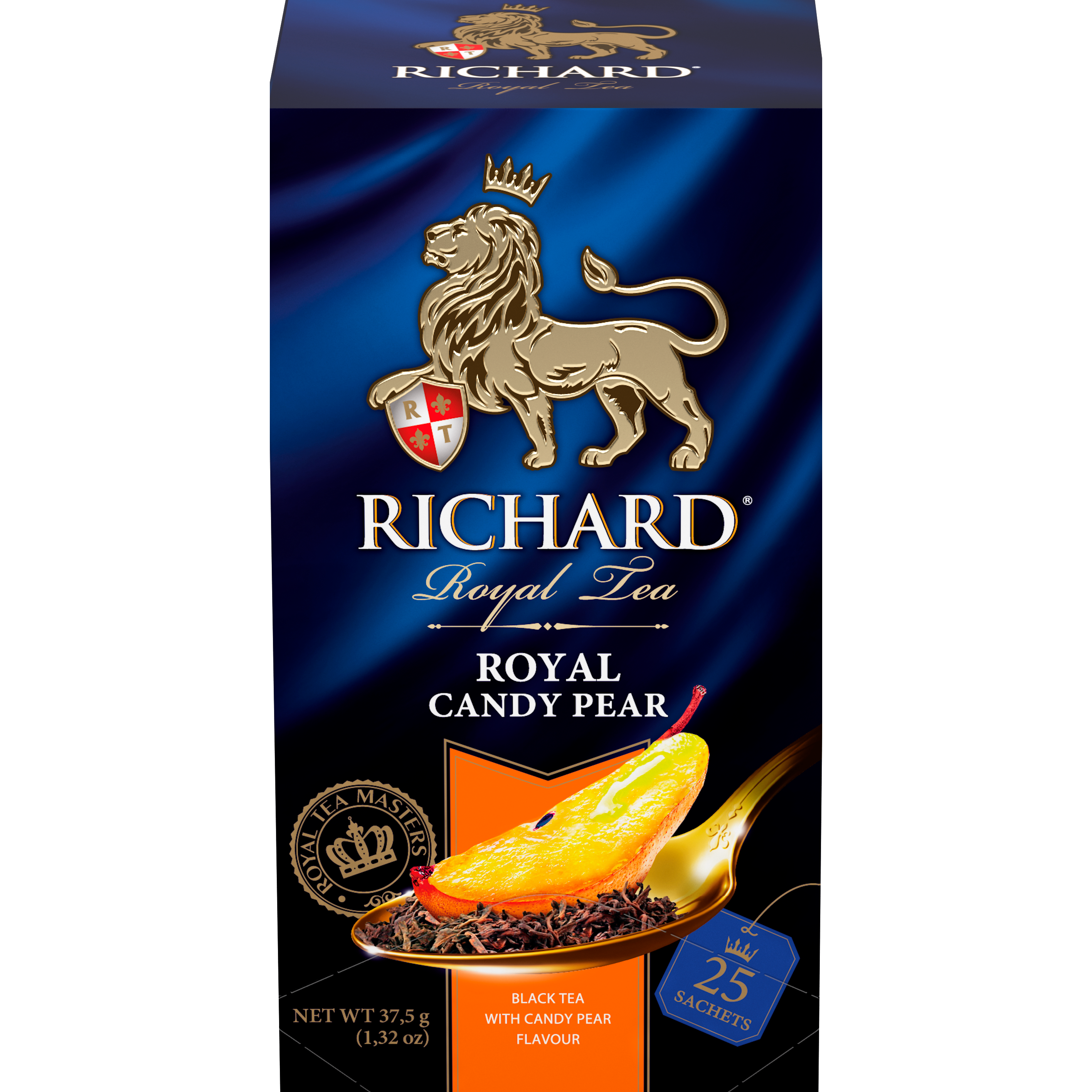 RICHARD Royal Candy Pear – Crni čaj sa aromom karamelizovane kruške, 25 kesica