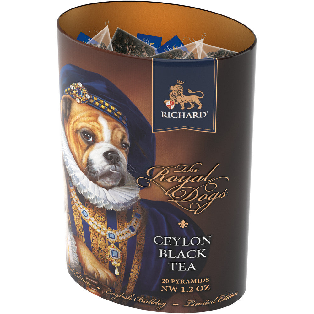 RICHARD Royal Dogs, Bulldog - Crni čaj, 20 kesica