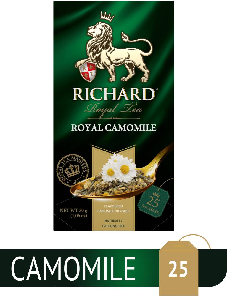 RICHARD Royal Camomile - Čaj od kamilice, 25 kesica