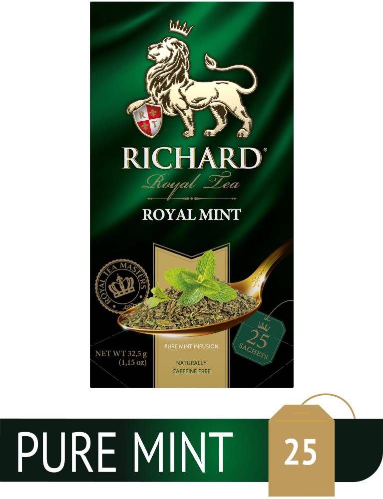 RICHARD Royal Mint  – Čaj od mente, 25 kesica