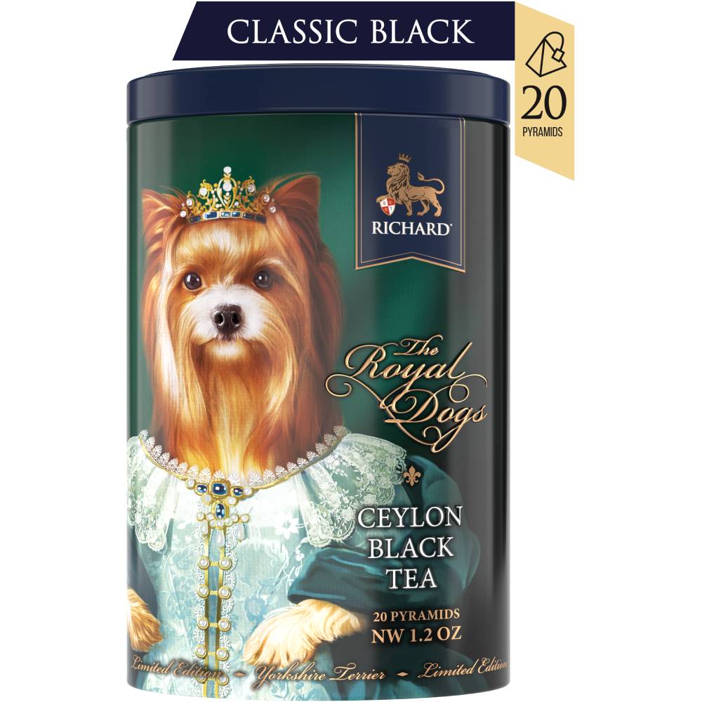 RICHARD Royal Dogs, York -  Crni čaj, 20 kesica