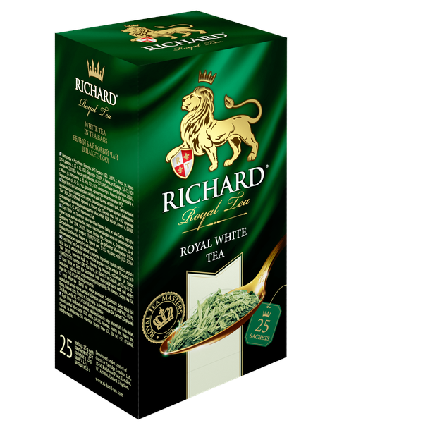 RICHARD Royal White Tea - Beli čaj, 25 kesica