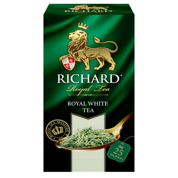 RICHARD Royal White Tea - Beli čaj, 25 kesica