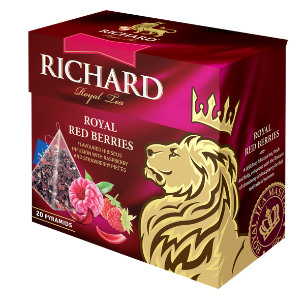 RICHARD Royal Red Berries - Voćno-biljni čaj sa komadićima voća, 20 kesica