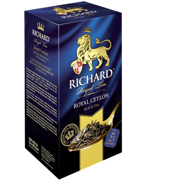 RICHARD Royal Ceylon - Crni cejlonski čaj, 25 kesica