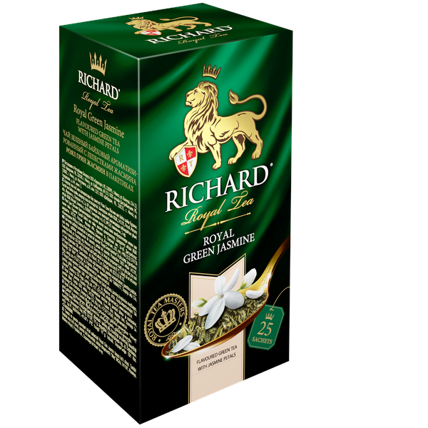 RICHARD Royal Green Jasmine - Zeleni čaj sa jasminom, 25 kesica